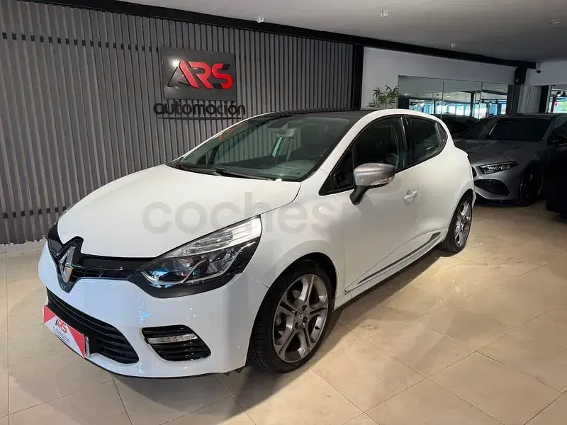 Usado Renault Clio IV GT 120 CV (88 kW) 2016 Blanco Berlina