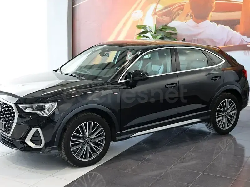 Usado Audi Q3 Sportback S-Line 150 CV (110 kW) 2022 Negro SUV