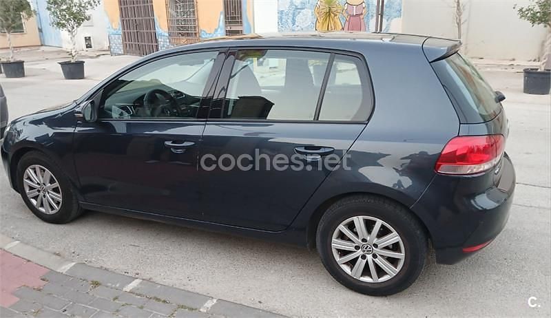 Usado VW Golf VI Advance 110 CV (80 kW) 2009 Azul Utilitario