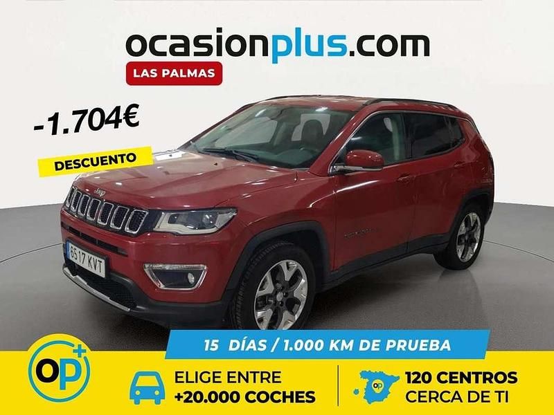 Usado Jeep Compass Limited 140 CV (102 kW) 2019 Rojo SUV