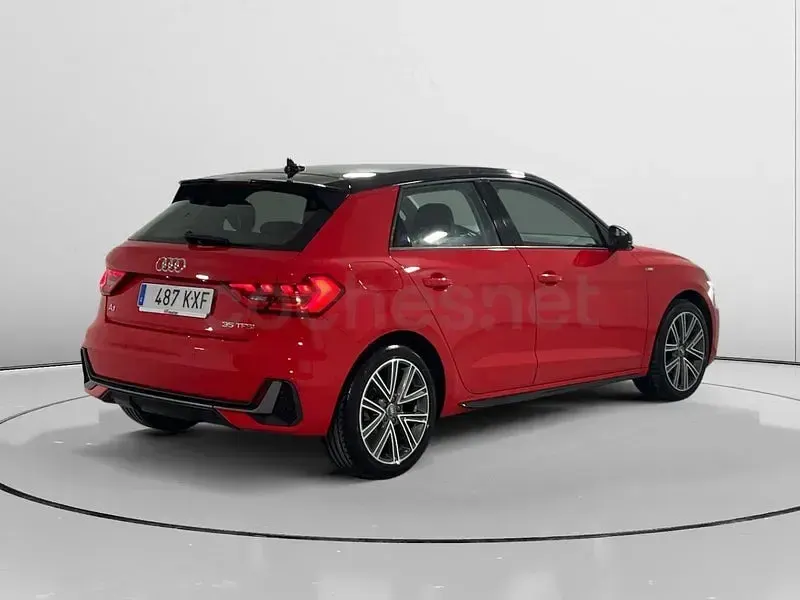 Usado Audi A1 Sportback S-Line 150 CV (110 kW) 2019 Rojo Utilitario