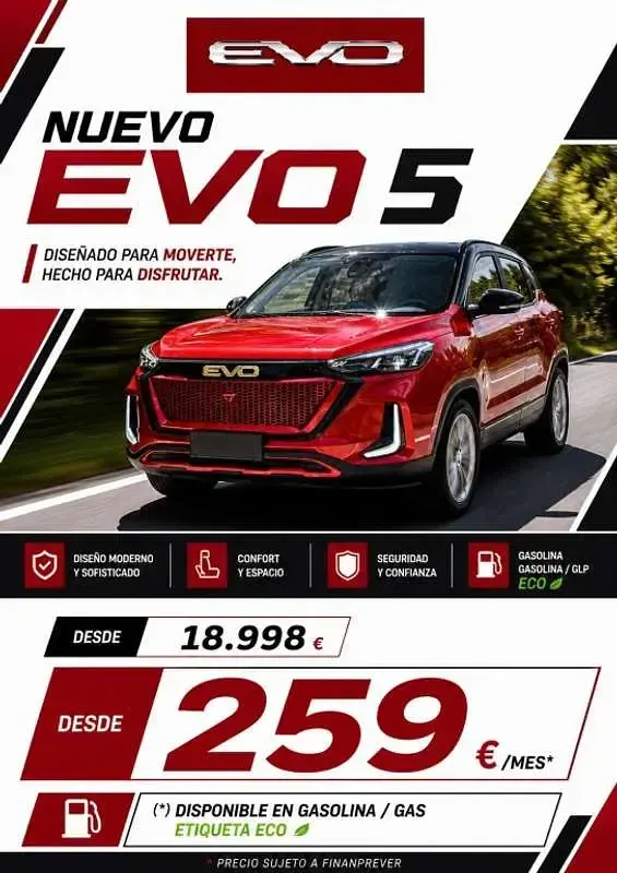Nuevo EVO Evo 4 114 CV (83 kW) 2026 Blanco SUV
