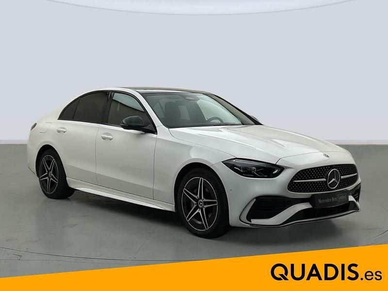Usado Mercedes C300e AMG line 313 CV (230 kW) 2024 Blanco Berlina