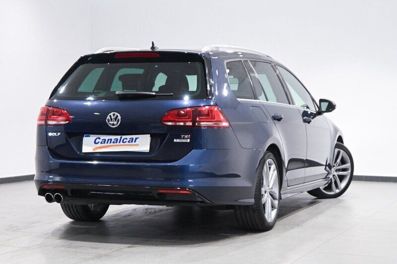 Usado VW Golf VII Edition 110 CV (80 kW) 2016 Azul Familiar