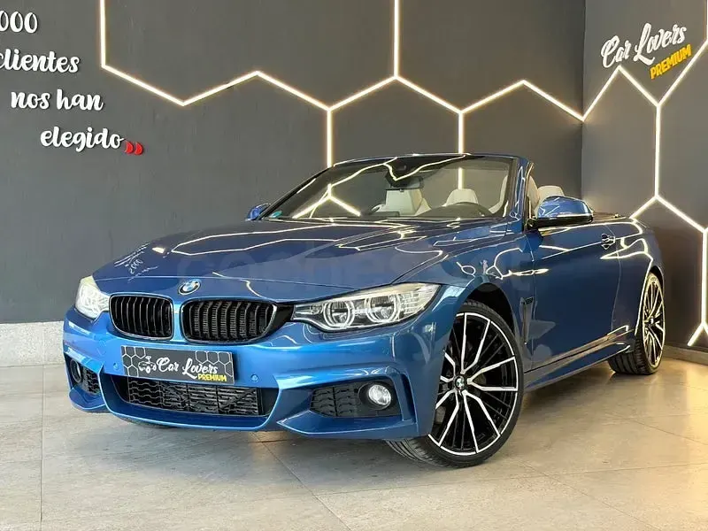 Usado BMW 435 306 CV (225 kW) 2015 Azul Descapotable