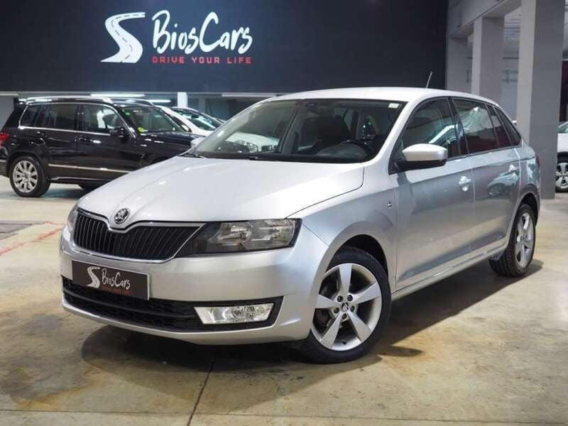 Usado Skoda Rapid Ambition 86 CV (63 kW) 2015 Gris Utilitario