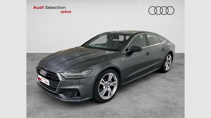 Gris daytona (efecto perla) Usado 2019 Audi A7 Sportback Utilitario | 44.900 € (Precio justo) - Imagen 1/4