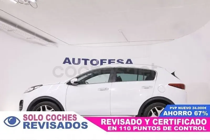 Usado Kia Sportage GT-Line 136 CV (100 kW) 2016 Blanco SUV