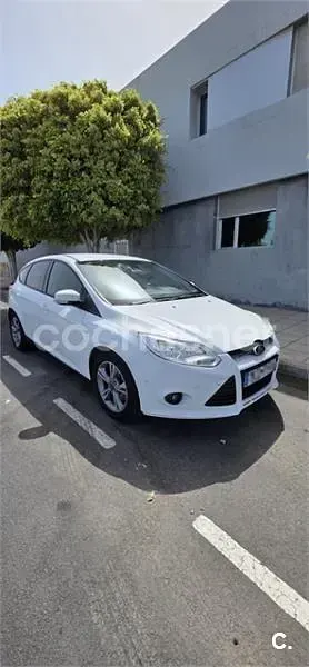 Usado Ford Focus Titanium 125 CV (91 kW) 2015 Blanco Berlina