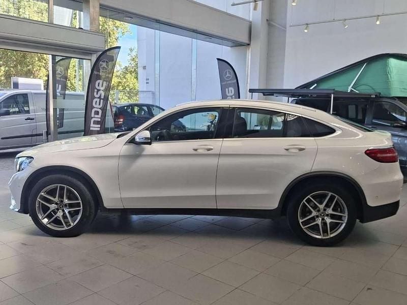 Usado Mercedes GLC220 170 CV (125 kW) 2017 Blanco Coupe