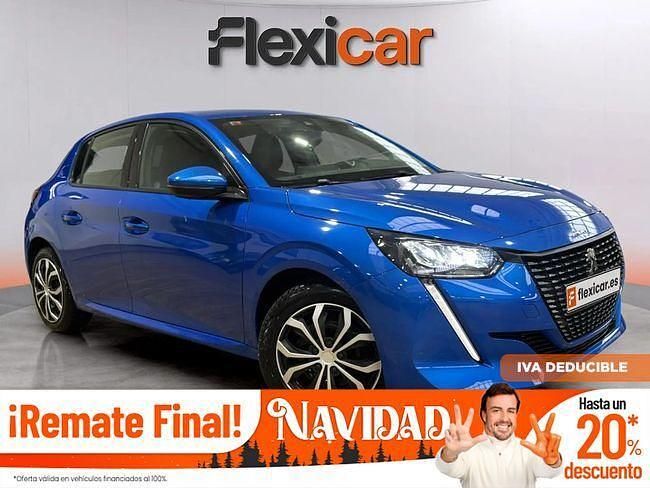 Azul Usado 2020 Peugeot 208 Active Utilitario | 11.490 € (Precio justo) - Imagen 1/4