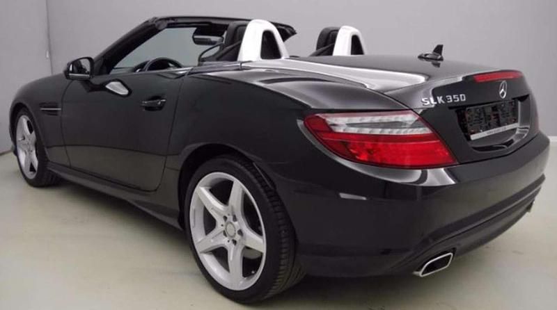Usado Mercedes SLK350 AMG 306 CV (225 kW) 2012 Negro Descapotable