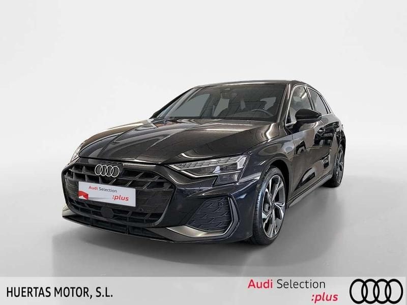 Negro Usado 2024 Audi A3 Berlina | 36.000 € (Precio justo) - Imagen 1/4