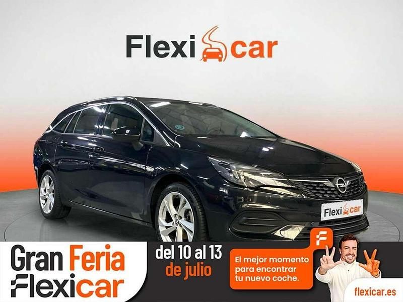 Negro Usado 2021 Opel Astra Business Elegance Familiar | 9690 € (Buen precio) - Imagen 1/4