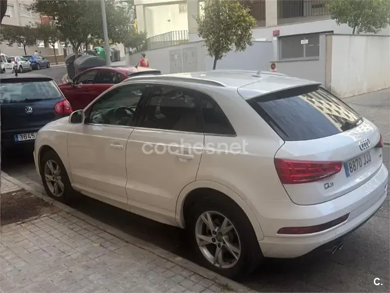 Usado Audi Q3 Sport 150 CV (110 kW) 2015 Blanco SUV