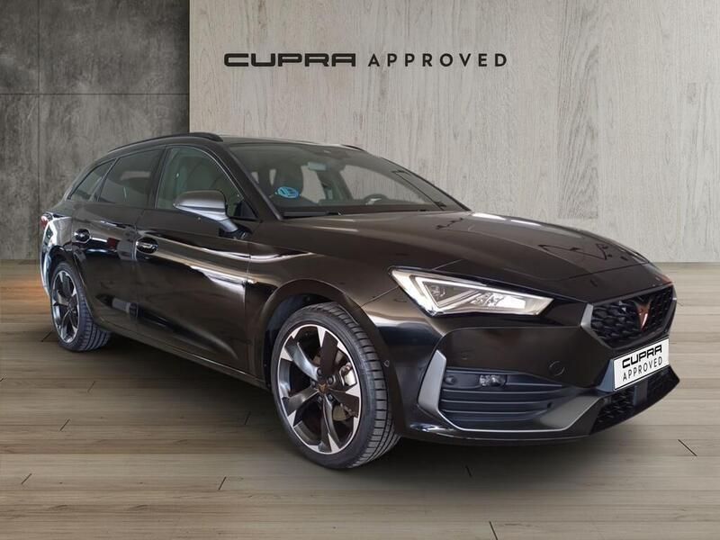 Negro Usado 2024 Cupra Leon Familiar | 26.900 € (Un poco caro) - Imagen 1/4