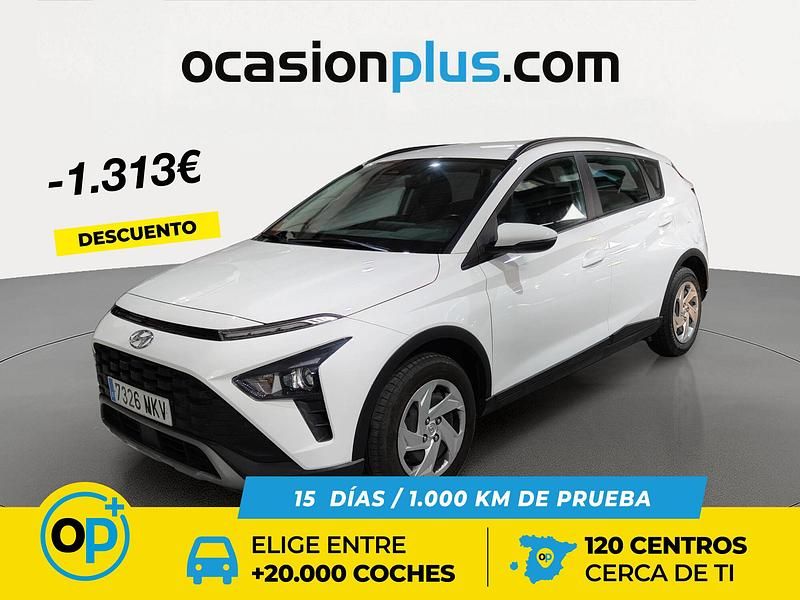 Blanco Usado 2023 Hyundai Bayon SUV | 14.450 € (Precio justo) - Imagen 1/4