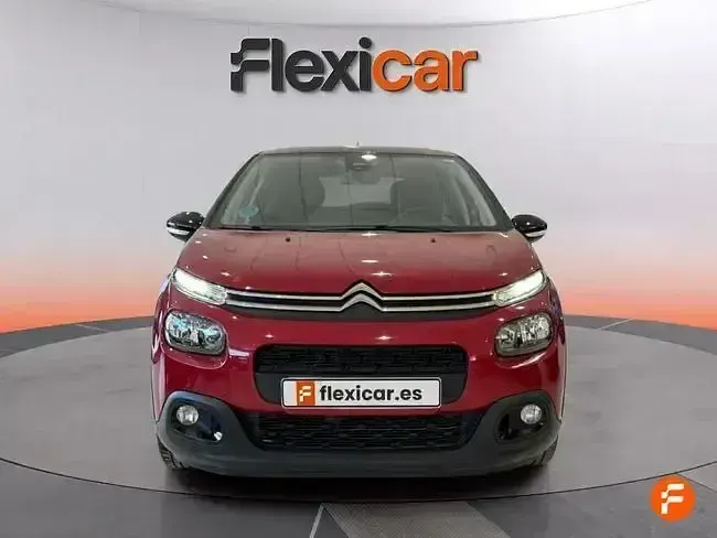 Usado Citroën C3 PureTech 82 CV (60 kW) 2018 Rojo Utilitario