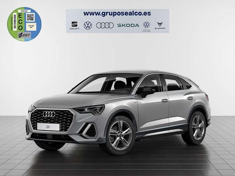 Usado Audi Q3 Sportback Ambiente 150 CV (110 kW) 2020 Plateado SUV