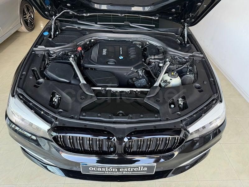 Używany BMW 520 Efficient Dynamics 190 KM (139 kW) 2018 Czarny Sedan/Limuzyna
