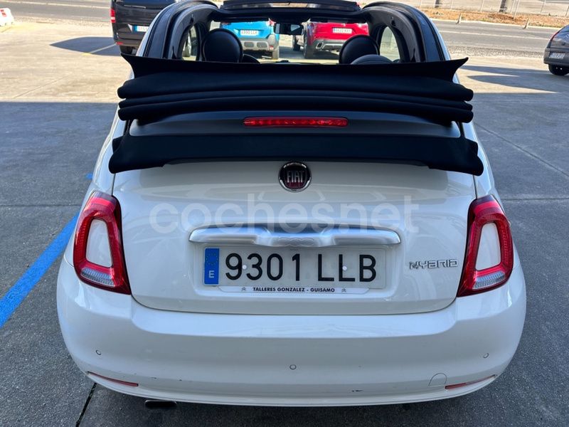 Blanco Usado 2020 Fiat 500C Launch Edition Descapotable | 14.900 € (Caro) - Imagen 1/4