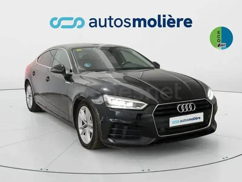 Usado Audi A5 Sportback Advanced Plus 170 CV (125 kW) 2018 Negro Utilitario