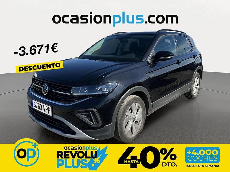 Usado VW T-Cross Life 116 CV (85 kW) 2024 Negro SUV