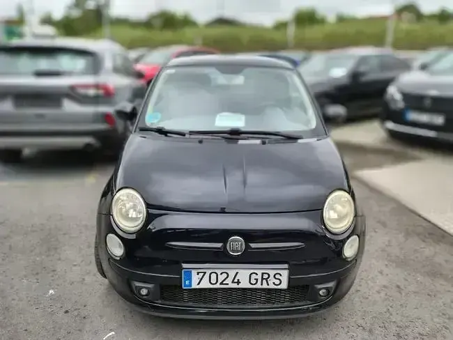 Usado Fiat 500 Sport 101 HP (74 kW) 2009 Preto Citadino