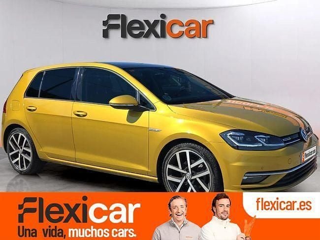 Amarillo Usado 2019 VW Golf VII Advance Berlina | 19.490 € (Precio justo) - Imagen 1/4