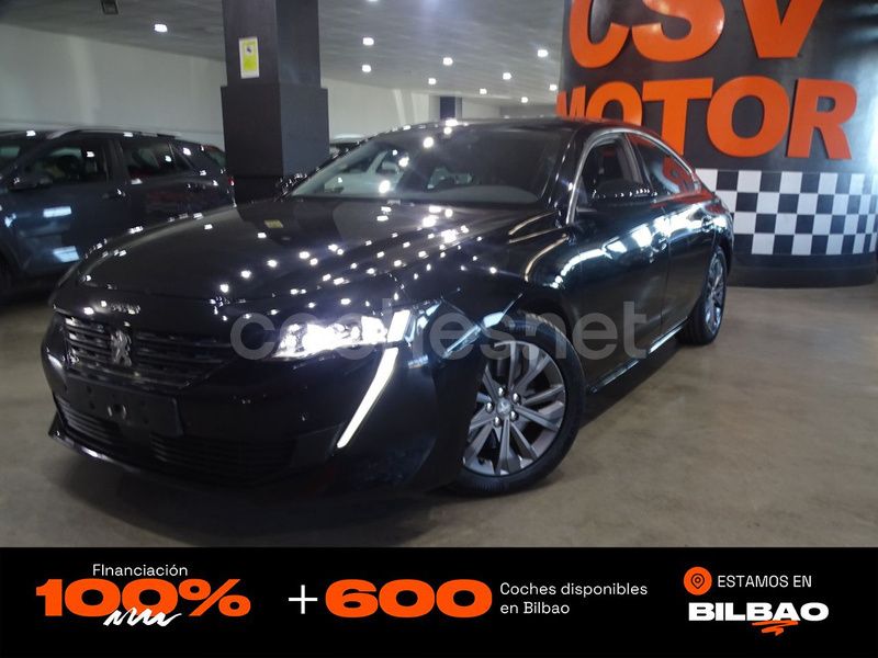 Negro Usado 2021 Peugeot 508 Allure Berlina | 21.850 € (Buen precio) - Imagen 1/4