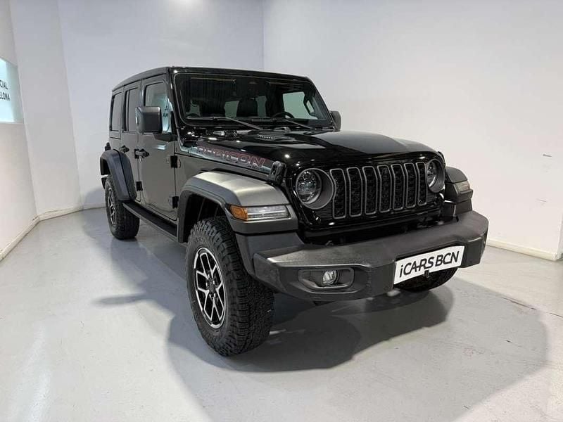 Usado Jeep Wrangler Unlimited 268 CV (197 kW) 2024 Negro SUV