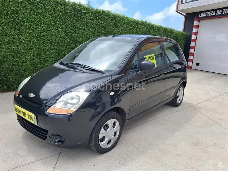 Usado Chevrolet Matiz 51 CV (37 kW) 2008 Negro Utilitario