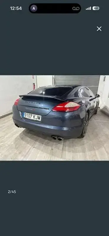 Usado Porsche Panamera 4S 400 CV (294 kW) 2010 Azul Utilitario