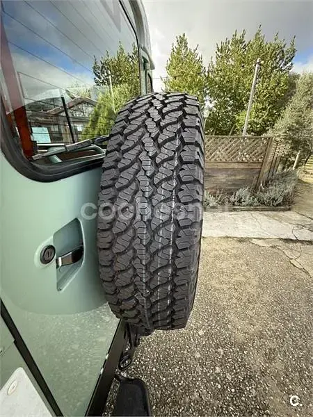 Usado Land Rover Defender S 122 CV (89 kW) 2008 Verde Familiar