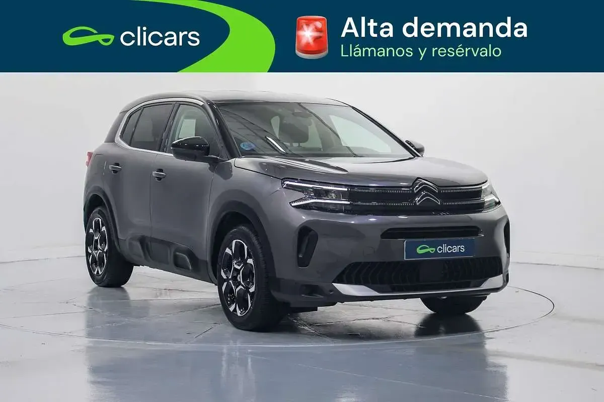 Usado Citroën C5 Aircross 136 CV (100 kW) 2024 Gris SUV