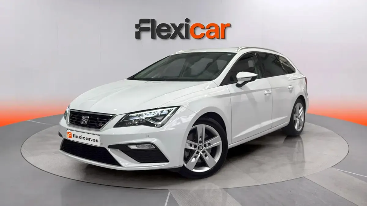 Usado Seat Leon ST FR 150 CV (110 kW) 2017 Blanco Familiar