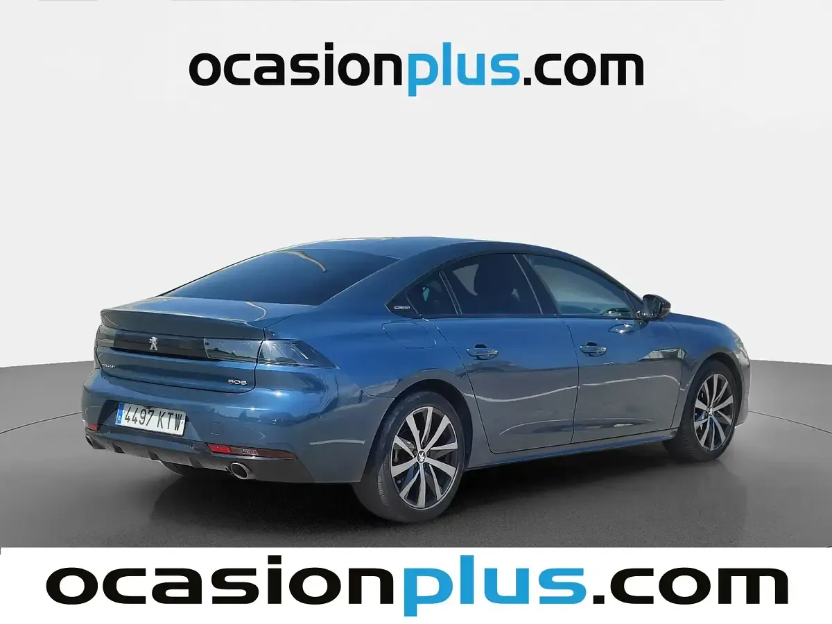Usado Peugeot 508 GT-line 180 CV (132 kW) 2019 Azul Berlina