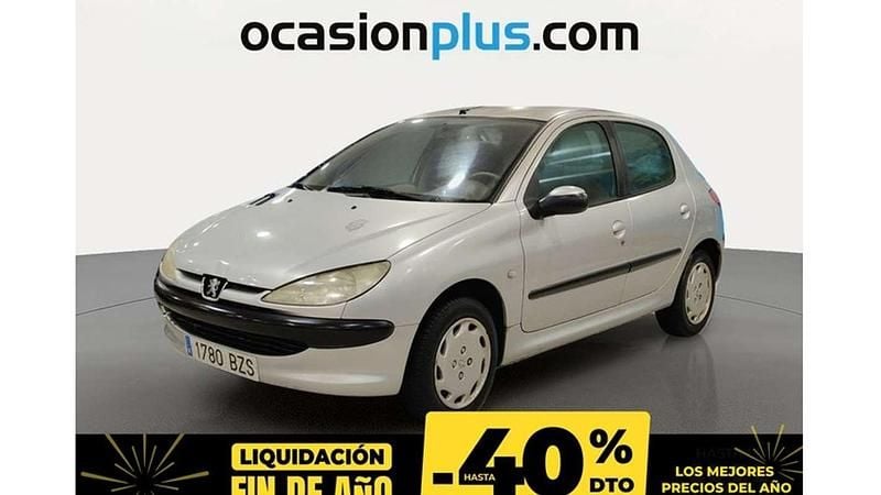 Gris Usado 2002 Peugeot 206 Utilitario | 1800 € (Precio justo) - Imagen 1/4