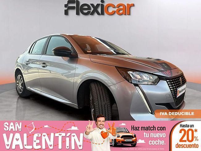 Gris Usado 2022 Peugeot 208 Active Utilitario | 10.390 € (Buen precio) - Imagen 1/4