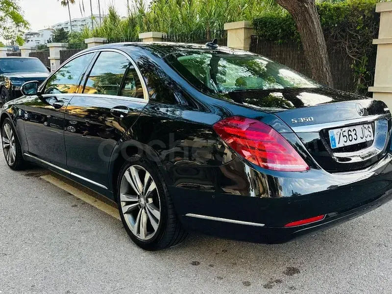 Usado Mercedes S350 258 CV (189 kW) 2015 Negro Berlina