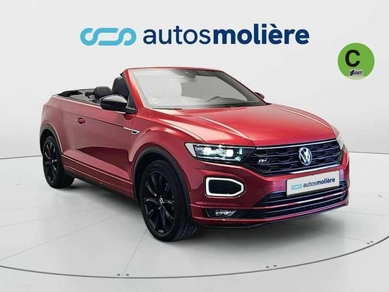 Usado VW T-Roc Cabriolet R-line 150 CV (110 kW) 2021 Rojo Descapotable