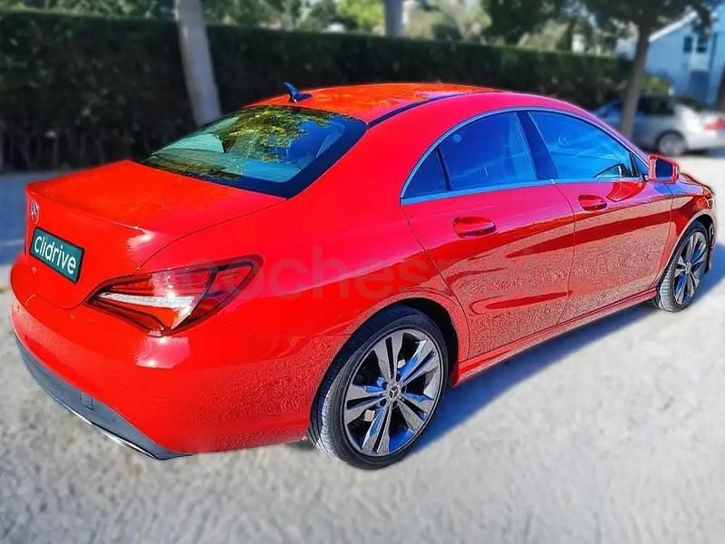 Usado Mercedes CLA200 136 CV (100 kW) 2018 Rojo Berlina