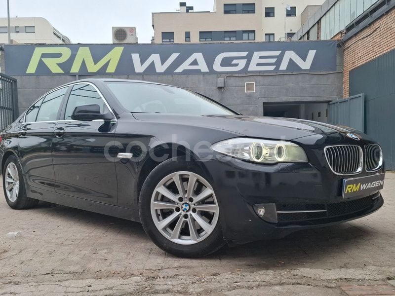 Negro Usado 2011 BMW 520 Efficient Dynamics Berlina | 16.500 € (Precio justo) - Imagen 1/4