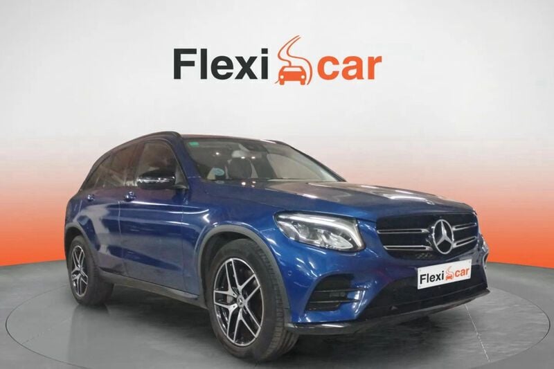 Azul Usado 2019 Mercedes GLC220 SUV | 28.690 € (Buen precio) - Imagen 1/4