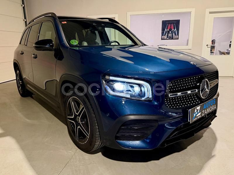 Azul Usado 2022 Mercedes GLB200 SUV | 31.990 € (Precio justo) - Imagen 1/4
