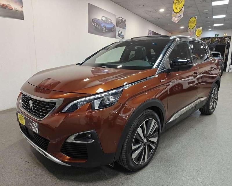 Naranja Usado 2018 Peugeot 3008 GT-line SUV | 17.500 € (Caro) - Imagen 1/4