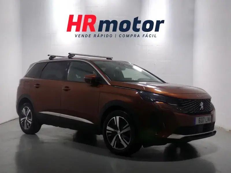 Marrón Usado 2021 Peugeot 5008 Allure Monovolumen | 21.560 € (Precio justo) - Imagen 1/4