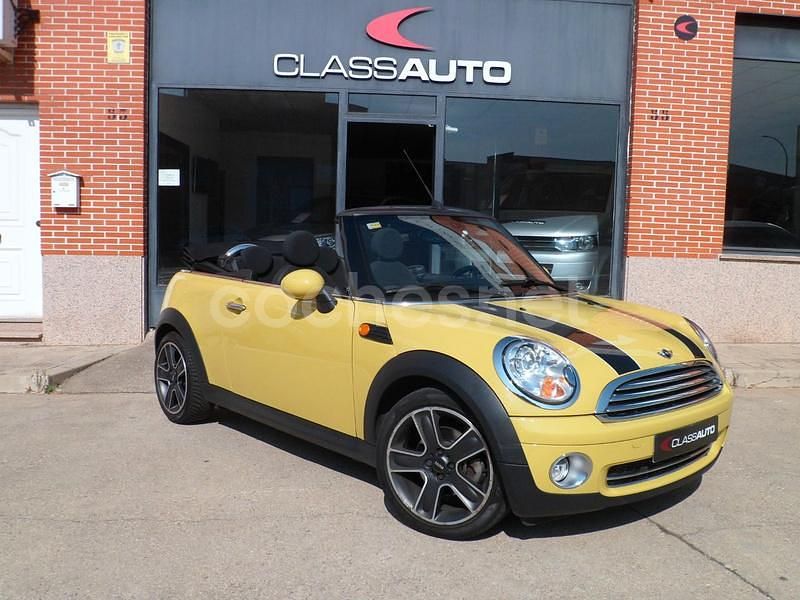Amarillo Usado 2010 Mini Cooper Cabriolet Descapotable | 10.600 € (Precio justo) - Imagen 1/4