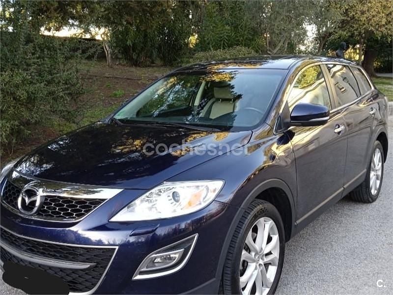 Usado Mazda CX-9 Luxury 273 CV (200 kW) 2014 Azul SUV