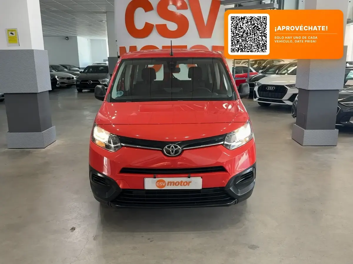Usado Toyota Proace Verso Active 131 CV (96 kW) 2023 Rojo Familiar